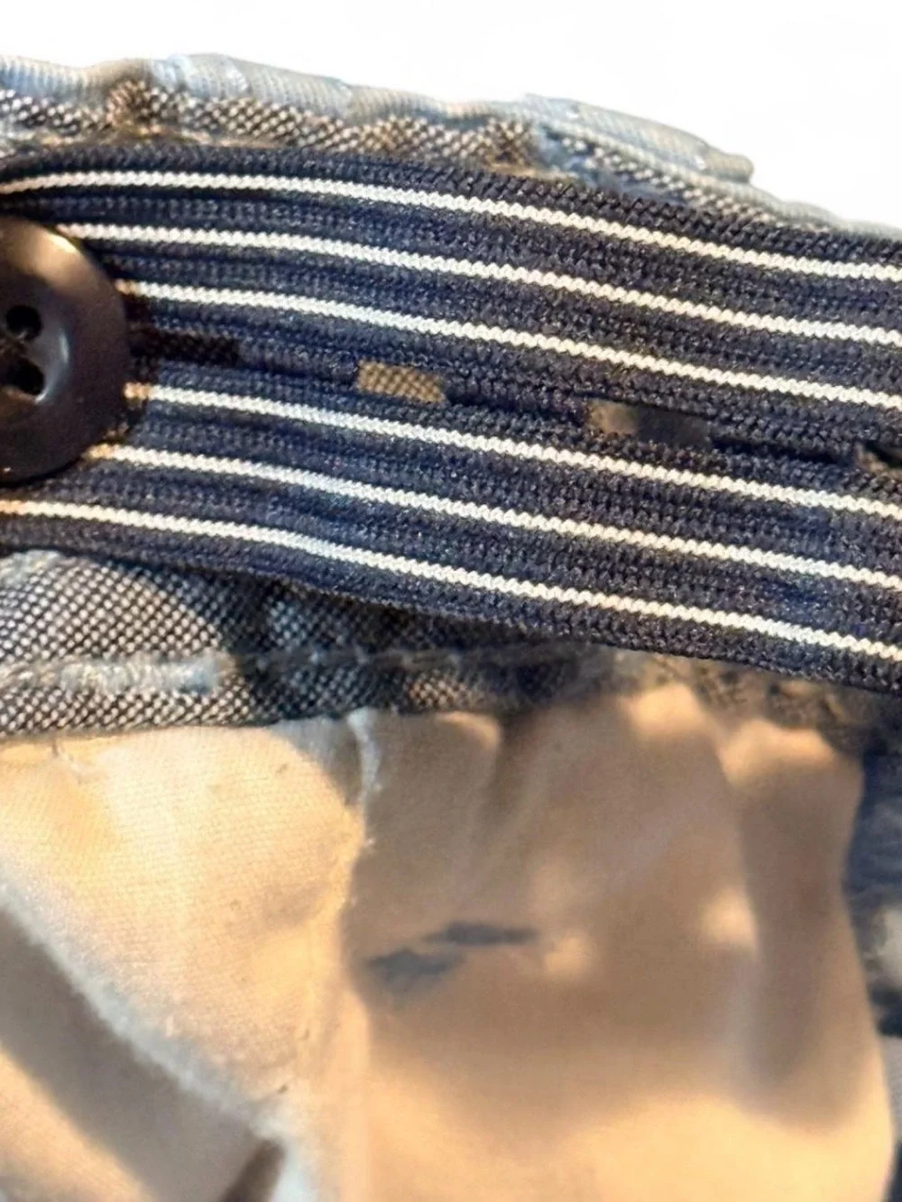OshKosh Bgosh Boys Light Blue Twill Chino Shorts Size 7